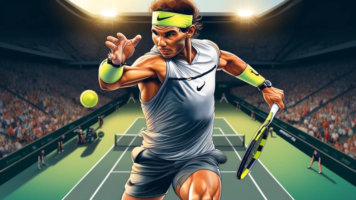 Los mejores vídeos de TikTok con frases de motivación de Rafa Nadal 1 Rafa Nadal en pista