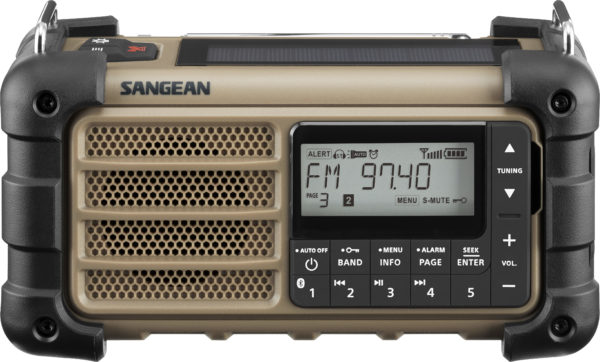 Sangean MMR-99, una radio portátil para escapadas con resistencia al polvo y al agua 3 Sangean MMR-99, una radio portátil para escapadas con resistencia al polvo y al agua 1