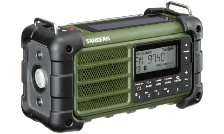 Sangean MMR-99, una radio portátil para escapadas con resistencia al polvo y al agua