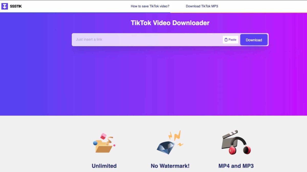 Cómo descargar cualquier vídeo de Internet 4 SSSTik