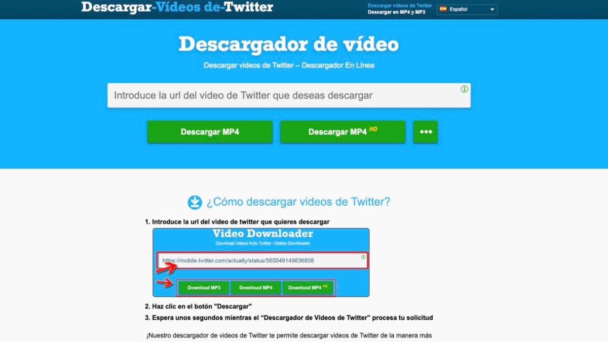 Cómo descargar cualquier vídeo de Internet 3 Download Twitter Videos