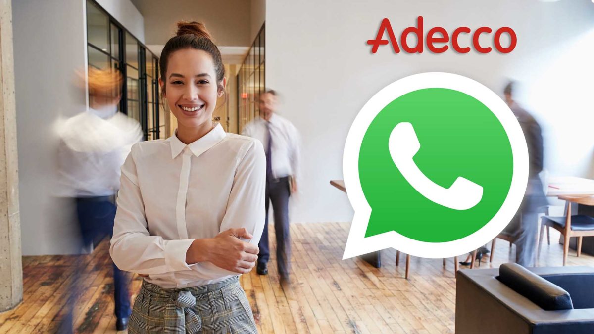 Mucho cuidado si te agregan a un grupo de WhatsApp de Adecco Contratación, podría ser una estafa 4 Anuncio de Adecco sobre estafas de contratación en WhatsApp