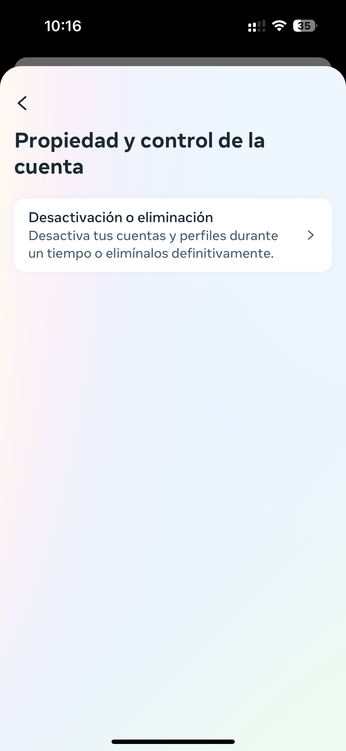 Cómo eliminar una cuenta de Instagram en 2024 paso a paso 6 Screenshot