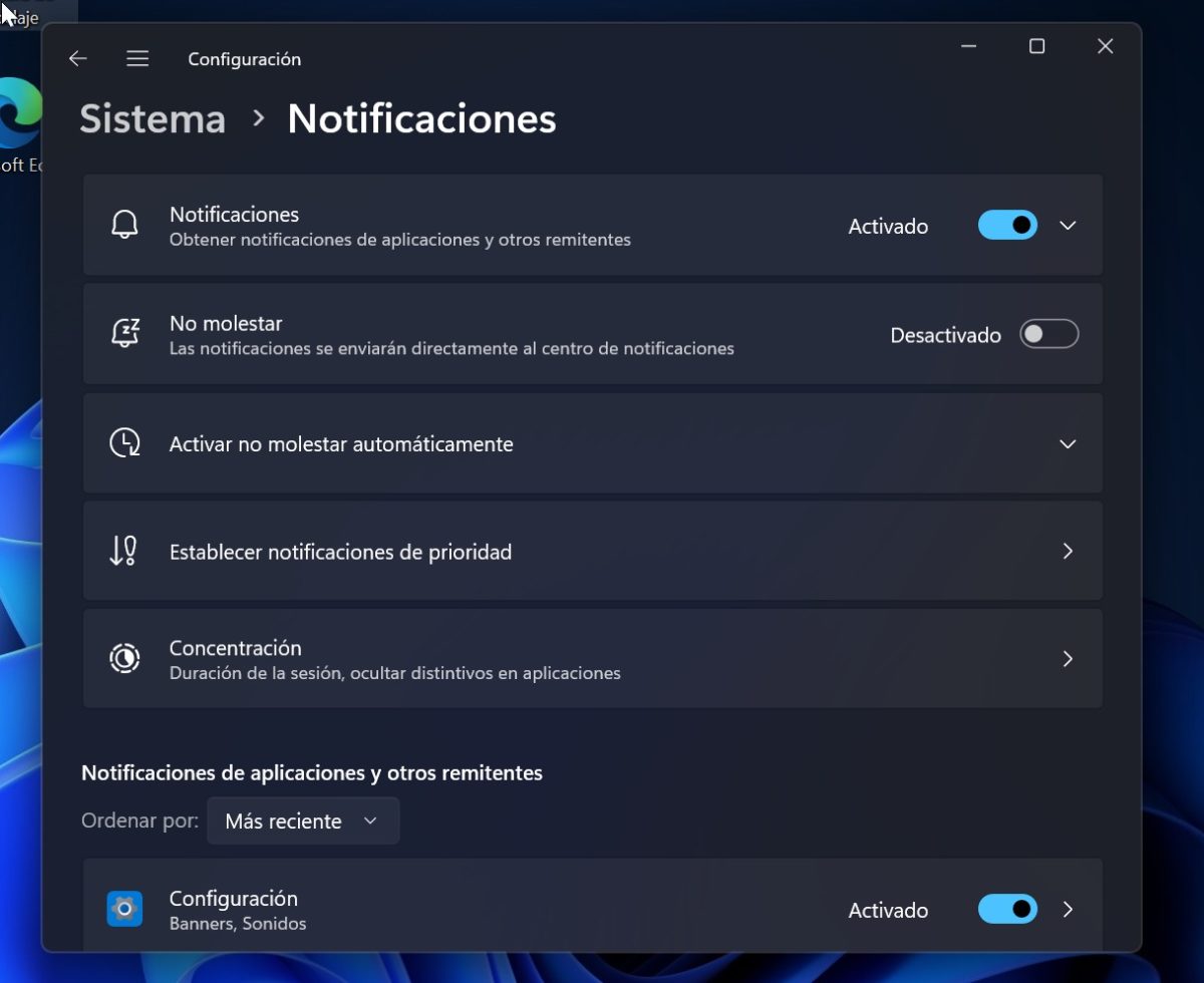 Desactiva las notificaciones de Windows. La mayoría solo distraen