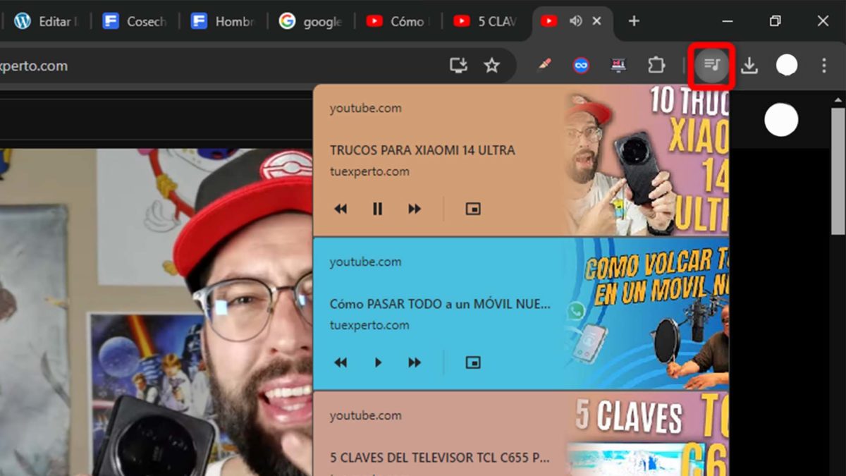 9 funciones casi desconocidas que utilizo en Google Chrome 4 Funciones casi desconocidas que utilizo en Google Chrome: controla música y vídeos