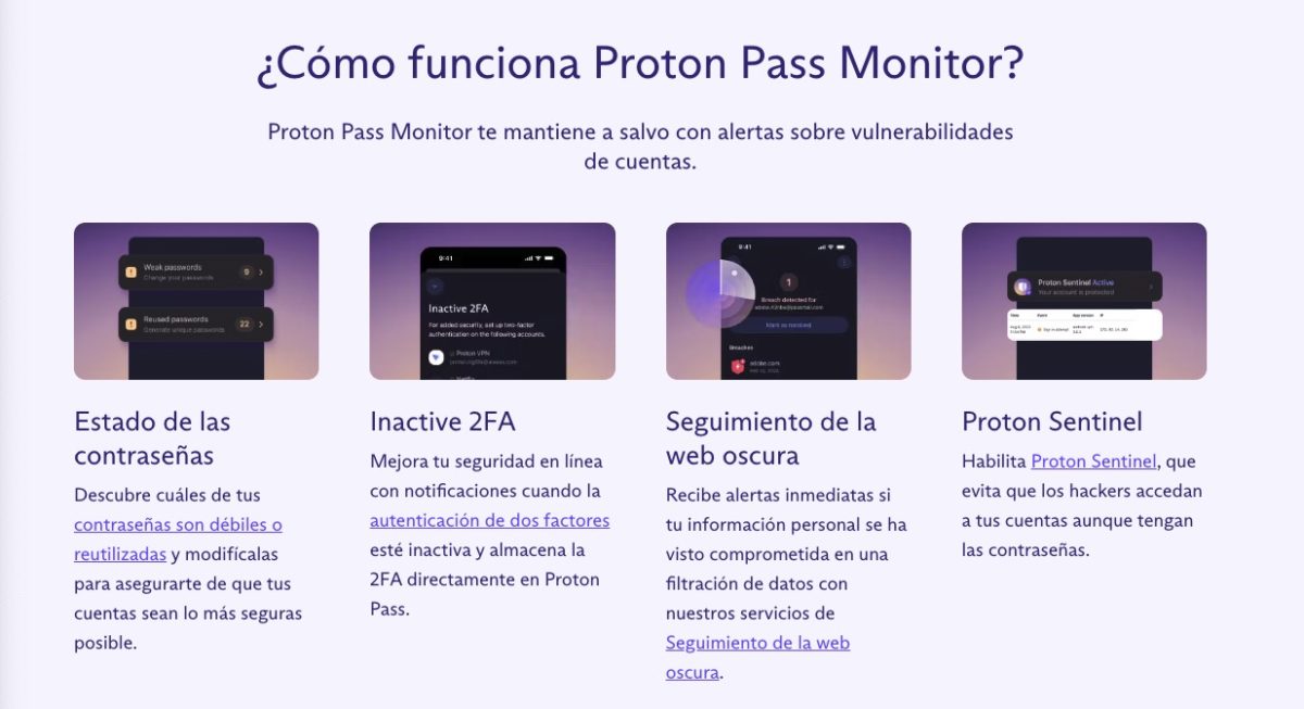 ¿Tus datos han sido filtrados? Te recomiendo estas herramientas para descubrirlo 8 Proton Pass