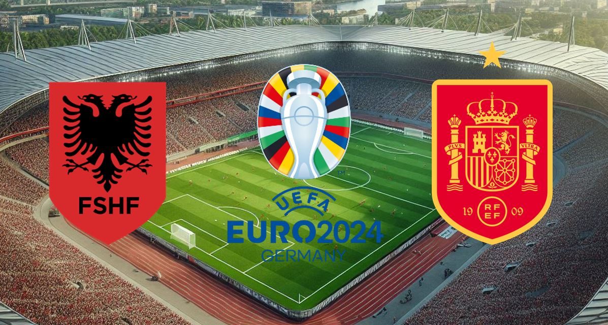 Horario y dónde ver gratis por Internet el Albania-España de la Eurocopa