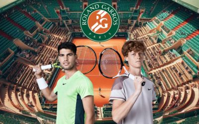 Horario y dónde ver gratis por Internet el Carlos Alcaraz-Jannik Sinner de Roland Garros