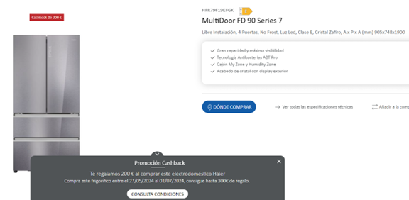 Haier FD 90 Series 7, un frigorífico prémium y eficiente con una capacidad sin igual 2 Haier French Door Serie 7, un frigorífico prémium y eficiente con una gran capacidad 1