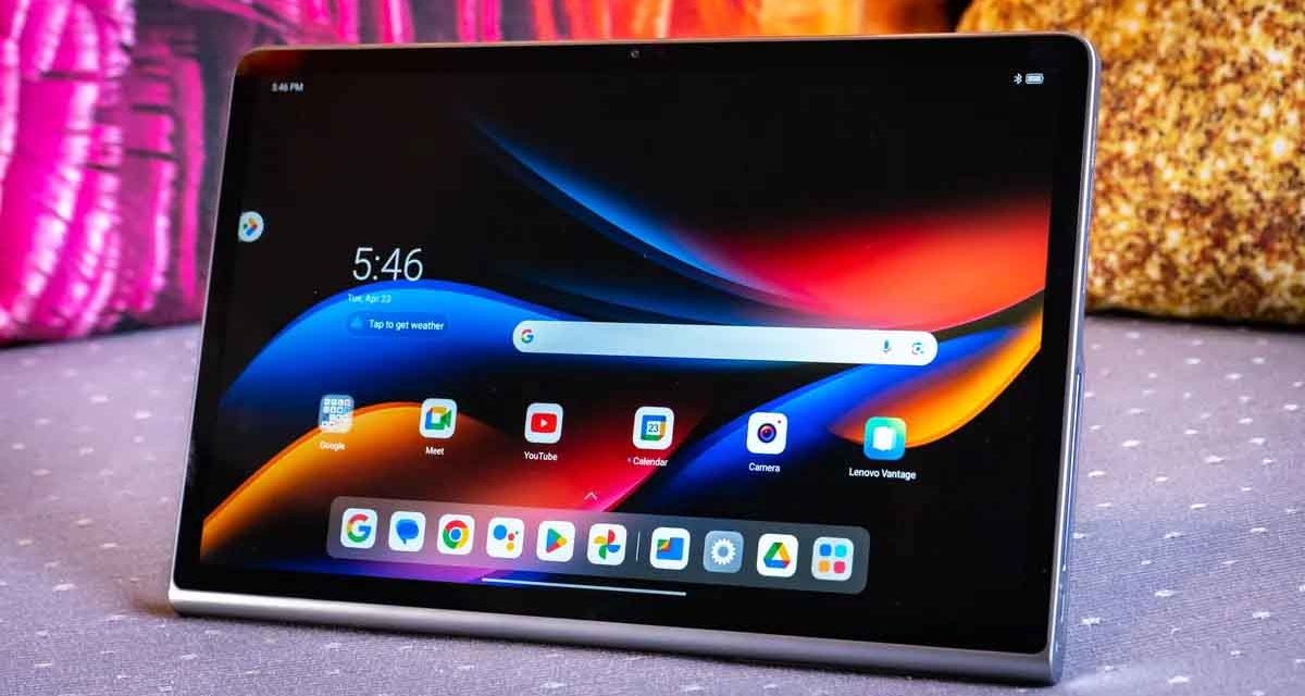 Lenovo Tab Plus, una tableta con ocho altavoces para disfrutar del sonido de música y películas