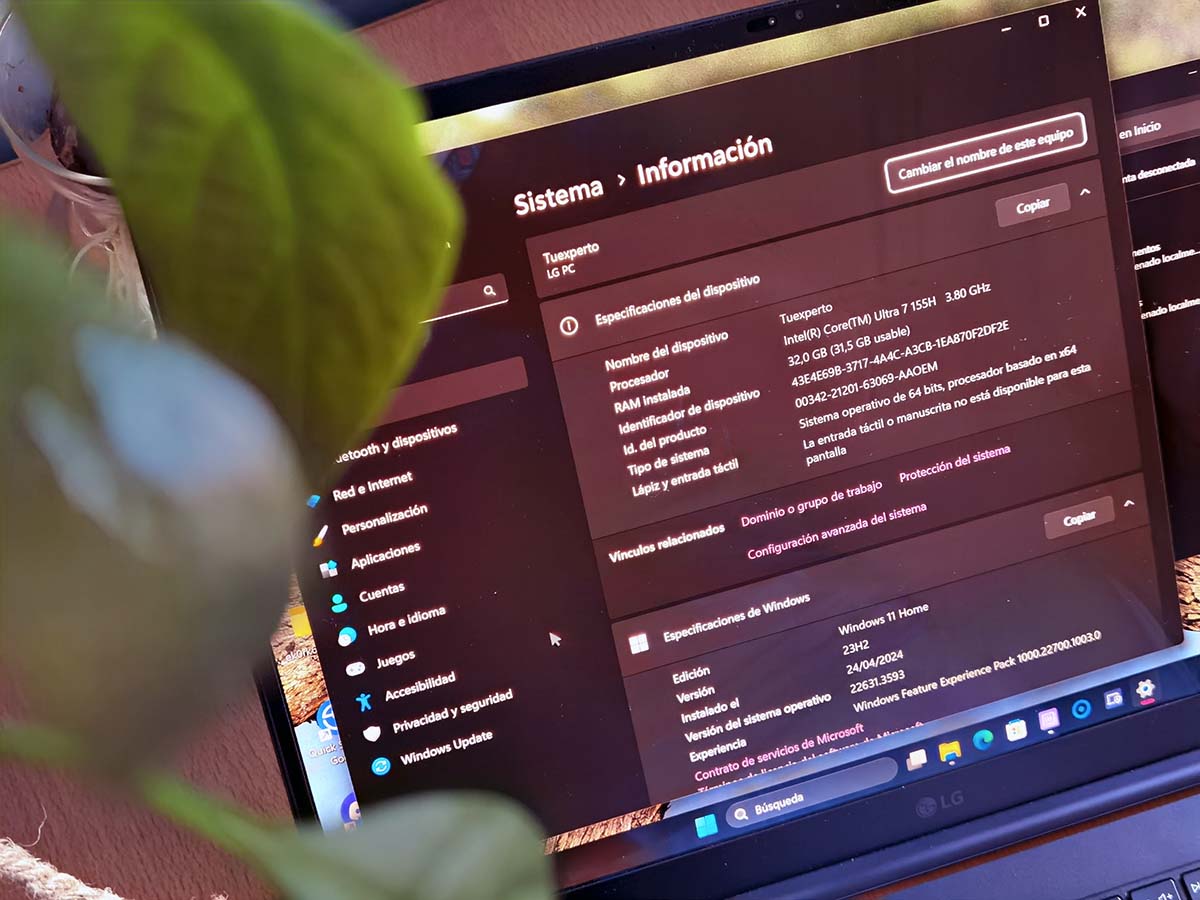 Mi experiencia con el portátil LG gram Pro tras un mes de uso 12