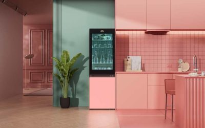 LG MoodUP, un frigorífico con tecnología InstaView y paneles LED para darle un toque festivo a tu cocina