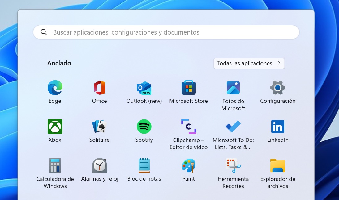Los ajustes que cambio al reinstalar Windows 11 y formatear un PC 3 Aplicaciones que vienen con Windows 11