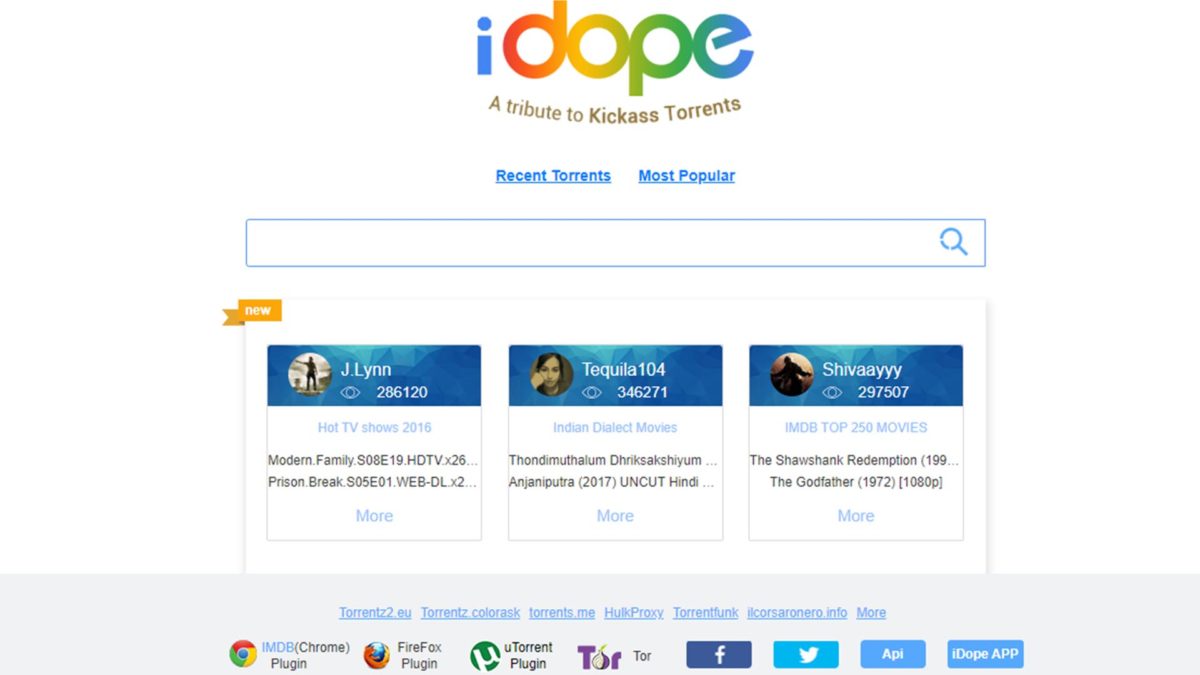 8 alternativas a Grantorrent para descargar torrents que funcionan en 2024 6 Alternativas a Grantorrent para descargar torrents que funcionan en 2024: iDope