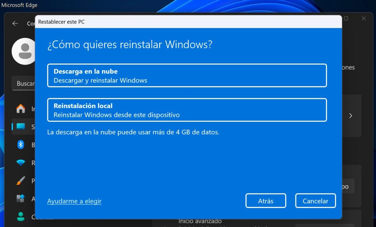 ¿Quitar todo o mantener archivos al restablecer Windows 11? Este es mi consejo como informático 4 quitar-todo-o-mantener-archivos-windows-11-3