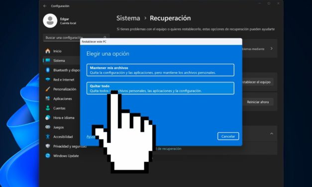 ¿Quitar todo o mantener archivos al restablecer Windows 11? Este es mi consejo como informático