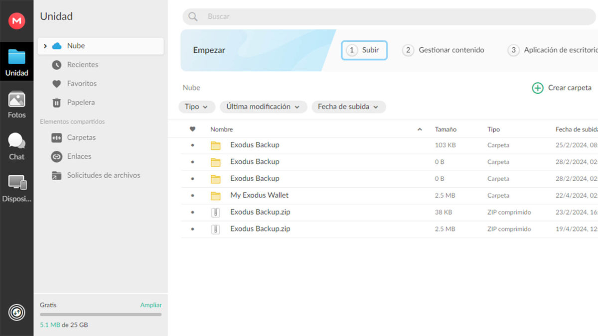 Los servicios de almacenamiento en la nube gratis más recomendables en 2024 7 Servicios de almacenamiento en la nube gratis: MEGA