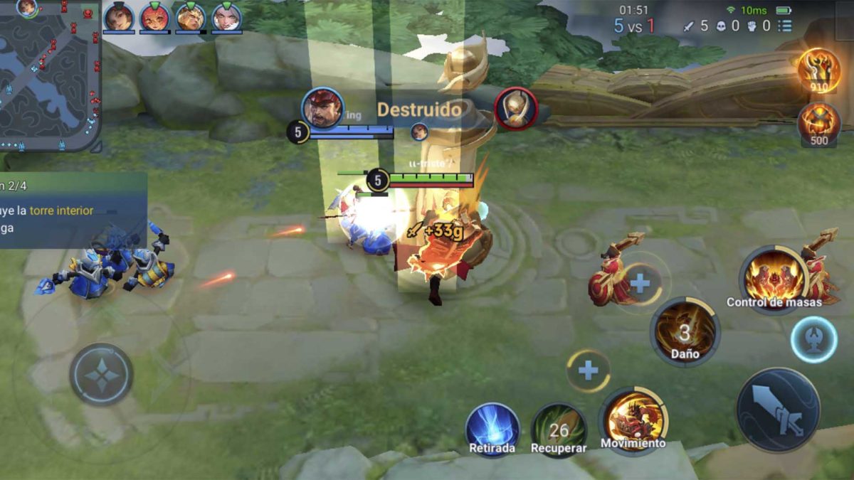 Trucos, consejos y tips para ser el mejor en 'Honor of kings': último golpe