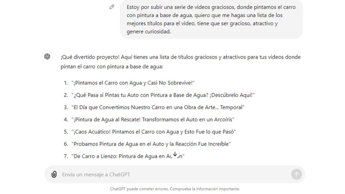 Trucos para ser más productivo con ChatGPT: creador de contenido
