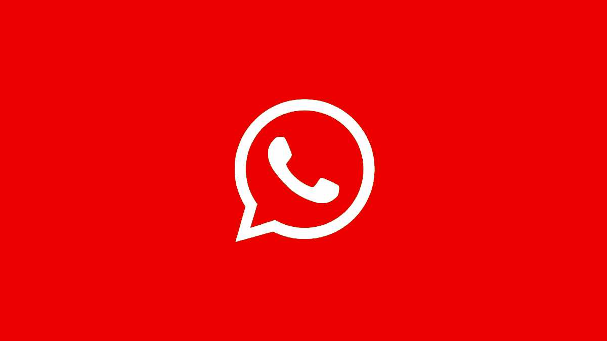 whatsapp rojo plus