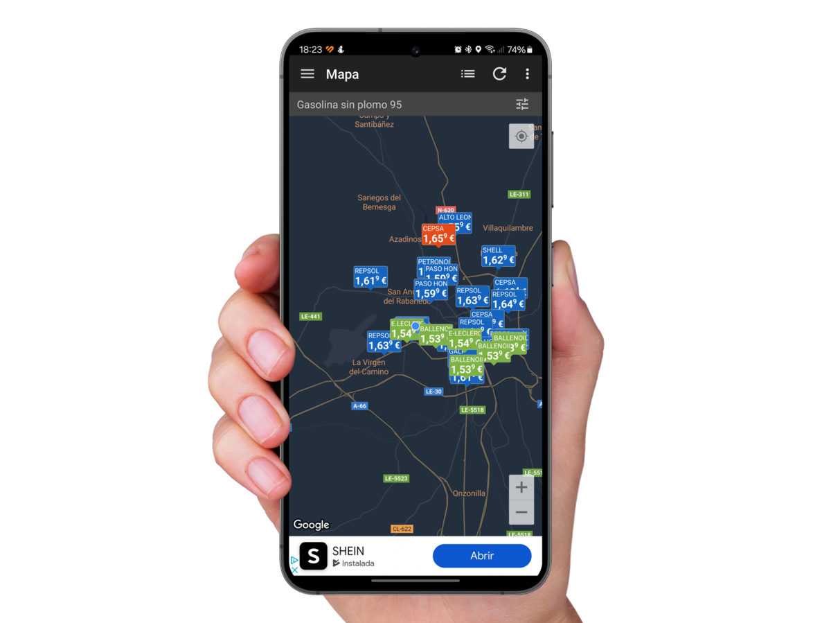 Las mejores apps para saber dónde está la gasolina más barata 2 Precio Gasolina al instante