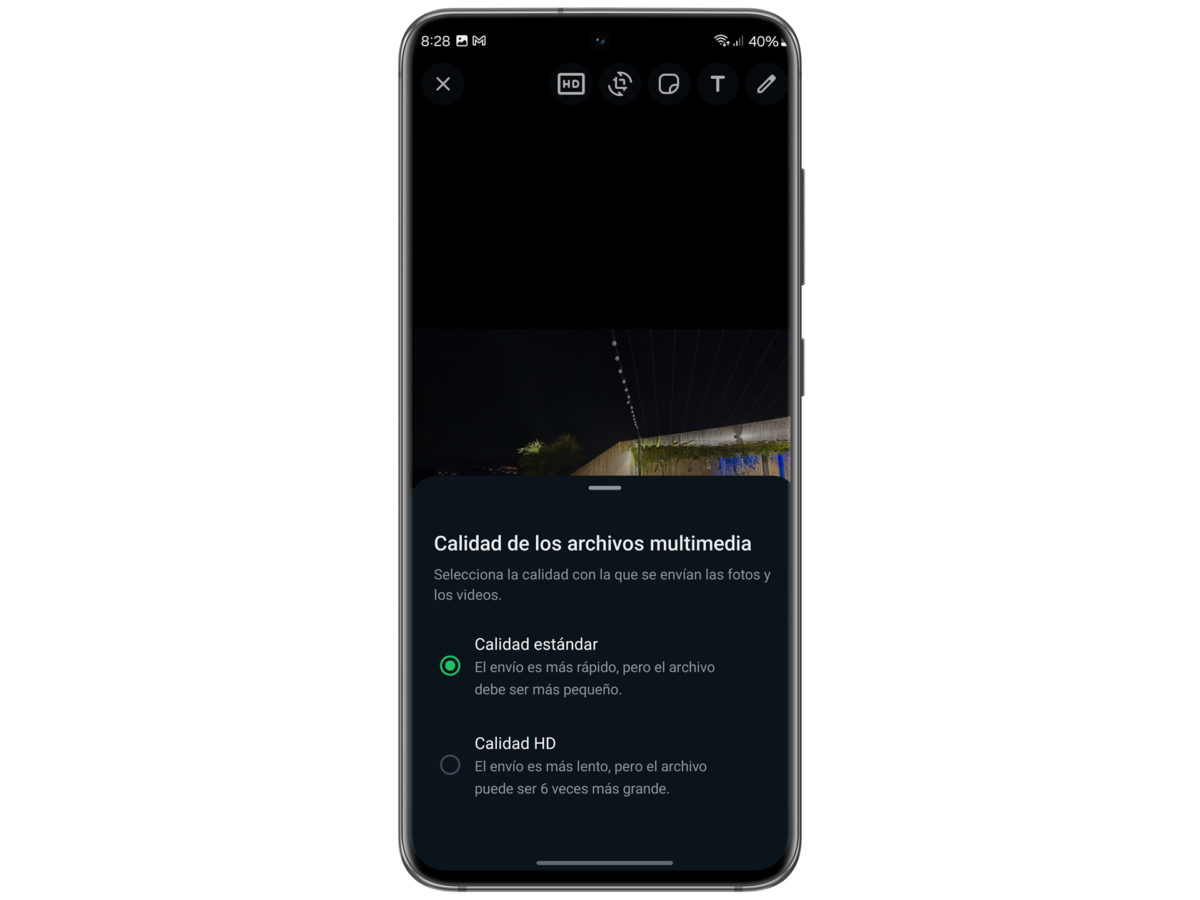 Cómo enviar fotos y vídeos por WhatsApp sin perder calidad 4 Cómo enviar fotos y vídeos por WhatsApp sin perder calidad