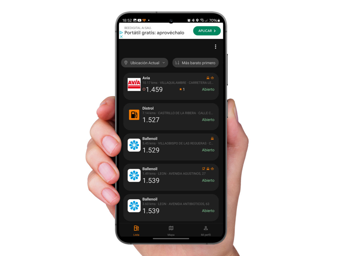 Las mejores apps para saber dónde está la gasolina más barata 5 Gasofapp
