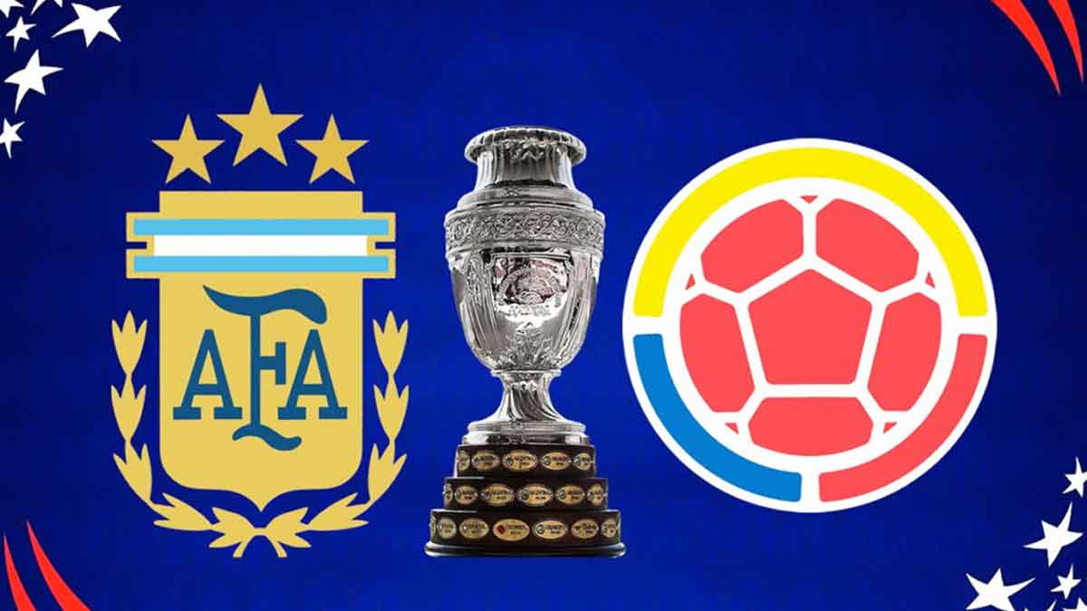Horario y dónde ver por Internet la final Argentina-Colombia de la Copa América 1 Argentina-Colombia