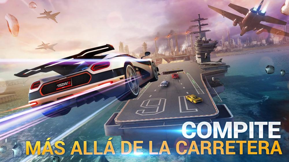 Los 10 mejores juegos sin conexión a Internet para jugar en el móvil en vacaciones 10 asphalt 8 juego de carreras