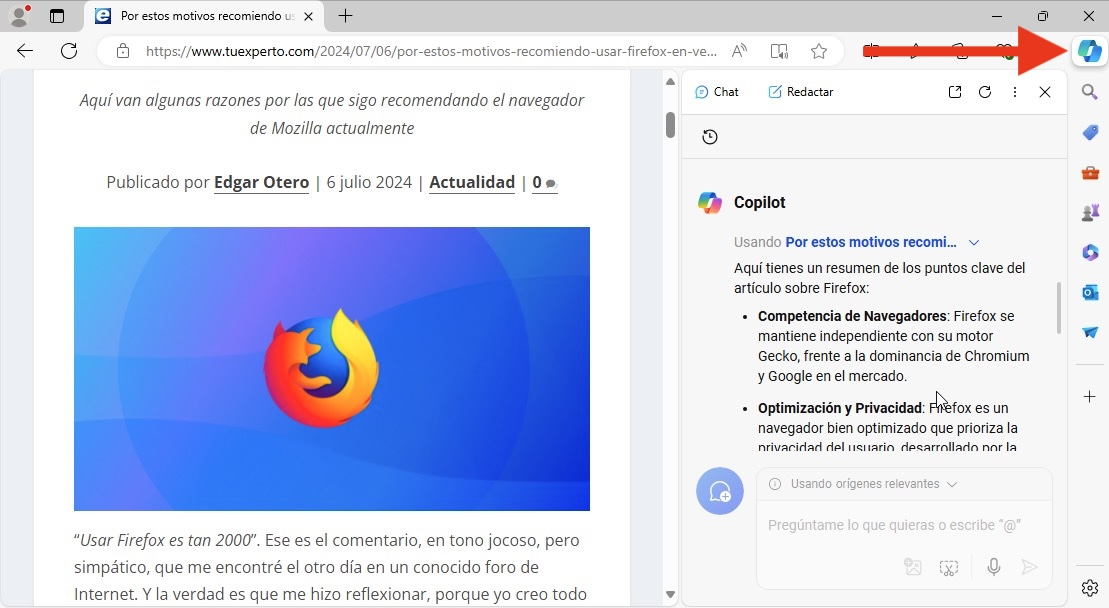 Cómo usar Microsoft Copilot en cualquier dispositivo 4 Screenshot