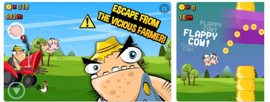 Los 10 mejores juegos sin conexión a Internet para jugar en el móvil en vacaciones 4 corre vaca corre