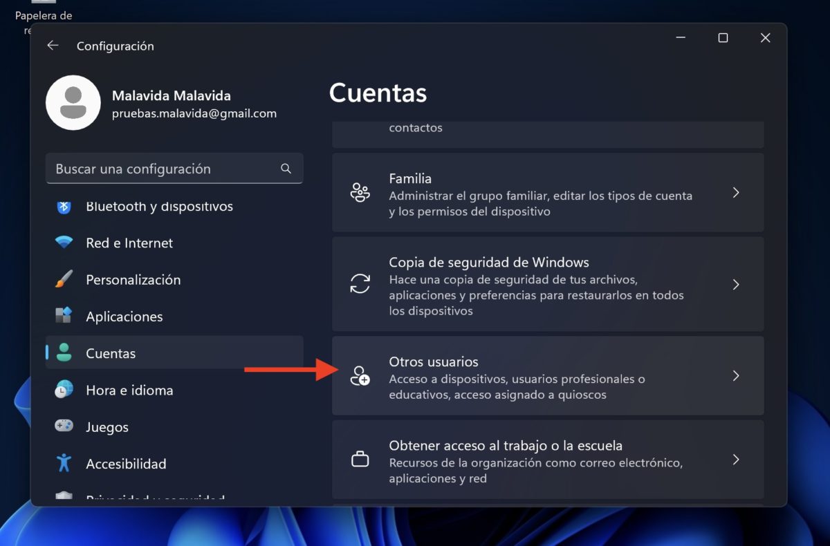 Cómo crear una cuenta local en Windows 11 y qué ventajas tiene 3 Crear cuenta local Windows