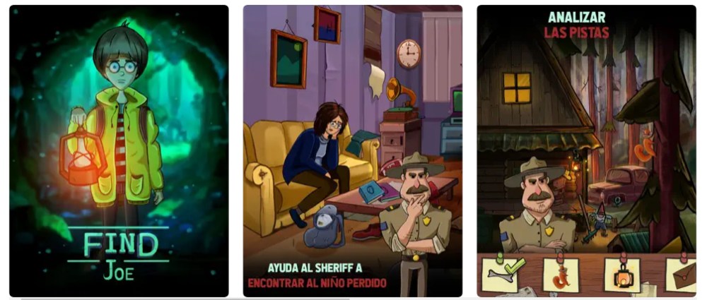 Los 10 mejores juegos sin conexión a Internet para jugar en el móvil en vacaciones 5 find joe detective mystery