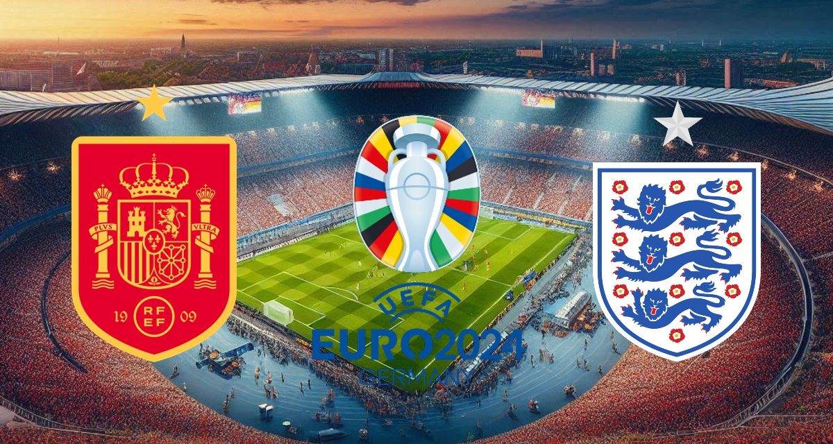 Horario y dónde ver gratis por Internet la final España-Inglaterra de la Eurocopa