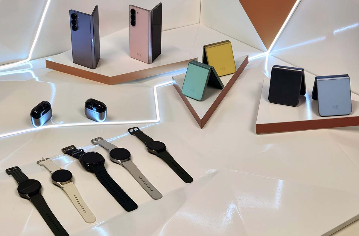 Así son los nuevos Samsung Galaxy Z Flip6 y Galaxy Fold6: más compactos y con más IA 1 Familia Samsung Galaxy 2024