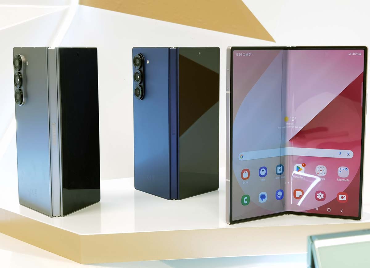 Así son los nuevos Samsung Galaxy Z Flip6 y Galaxy Fold6: más compactos y con más IA 3 Colores samsung galaxy z Fold6