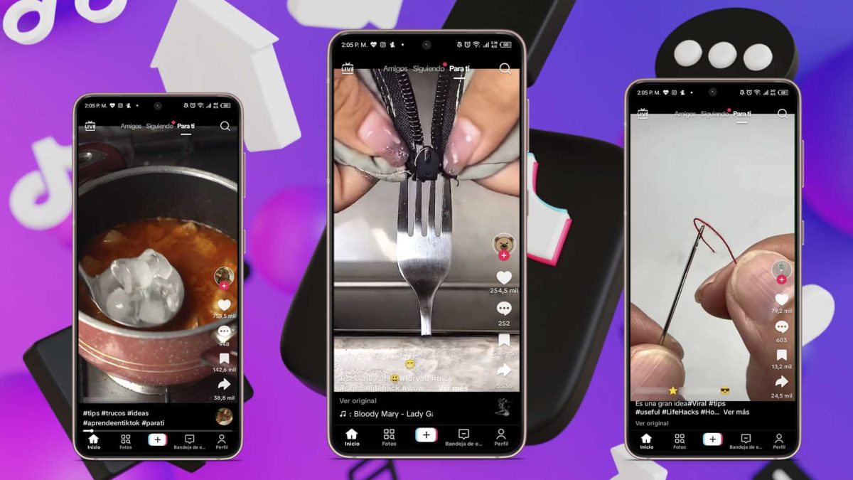 ¿Qué es la 'mierdificación' de Internet? 4 Las mejores cuentas de TikTok con lifehacks o trucos para el dia a dia