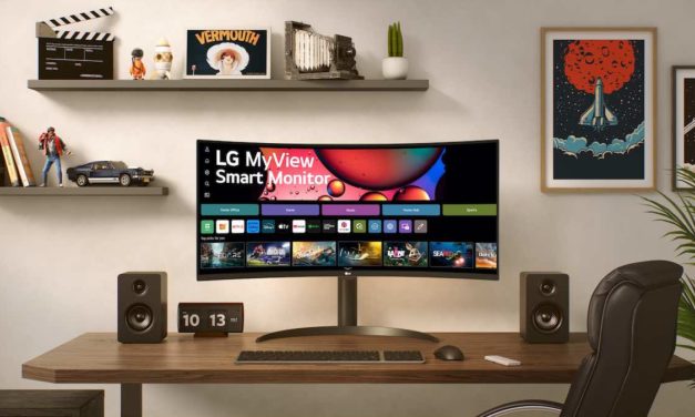 Este monitor de LG combina productividad y entretenimiento con funciones propias de Smart TV