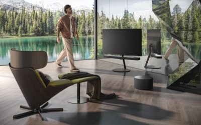 Televisores modulares y personalizables, la última idea loca de Loewe