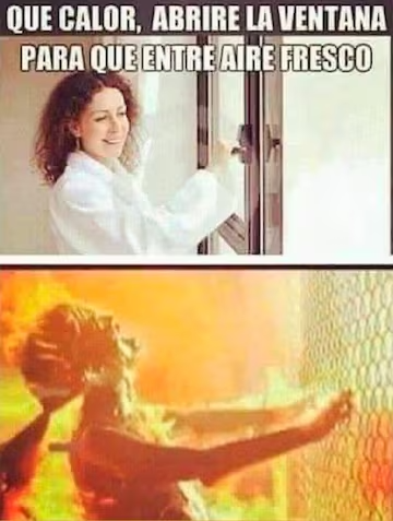Los memes más divertidos de la primera ola de calor del verano 2024 3 Mejores memes de la primera ola de calor del verano 2024: expectativa vs. realidad