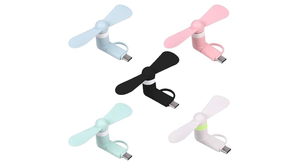 Los 7 mejores gadgets para no pasar calor este verano en la oficina o el despacho 6 mini ventilador usb para movil