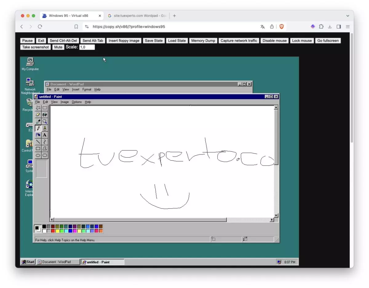 Eres un nostálgico? Así puedes ejecutar Windows 95 en tu navegador