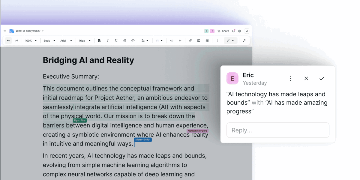 Esta es la alternativa privada a Google Docs con cifrado de extremo a extremo 1 proton-docs