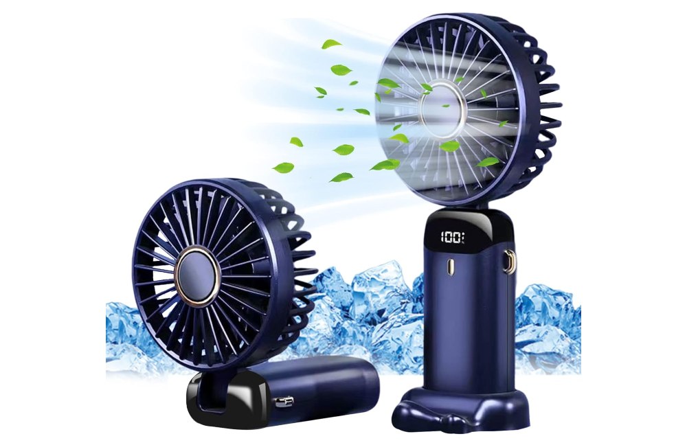 Los 7 mejores gadgets para no pasar calor este verano en la oficina o el despacho 2 ventilador portatil de mano gadget