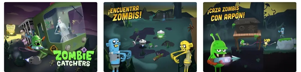 Los 10 mejores juegos sin conexión a Internet para jugar en el móvil en vacaciones 2 zombie catchers