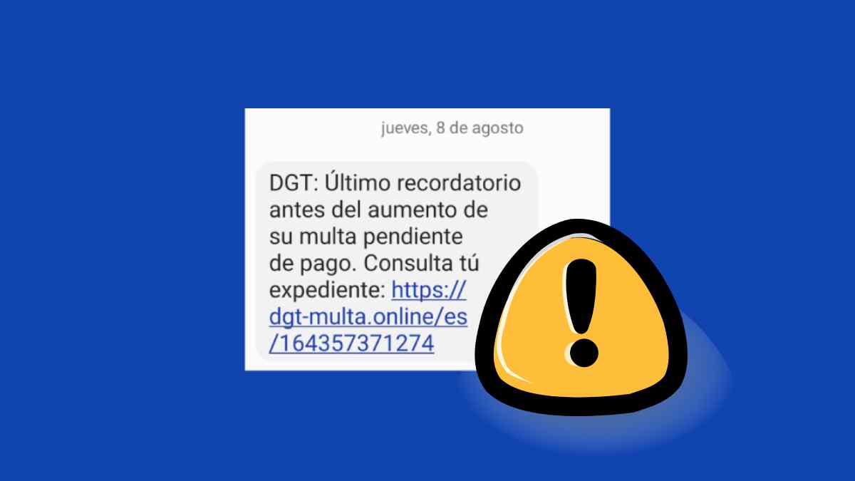 SMS del 636929084 y 608122758, "multa de la DGT", ¿estafa o real? 1 689866910 683466293 sms dgt