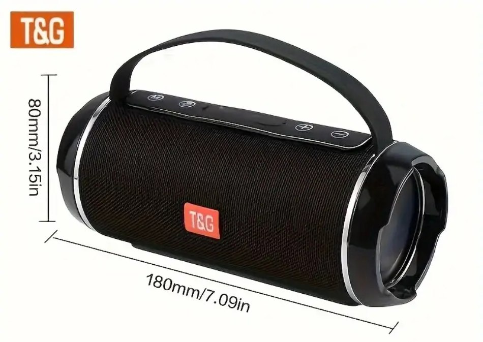 Opiniones sobre gadgets y productos de tecnología en Temu, ¿valen la pena? 4 altavoz portatil inalambrico temu