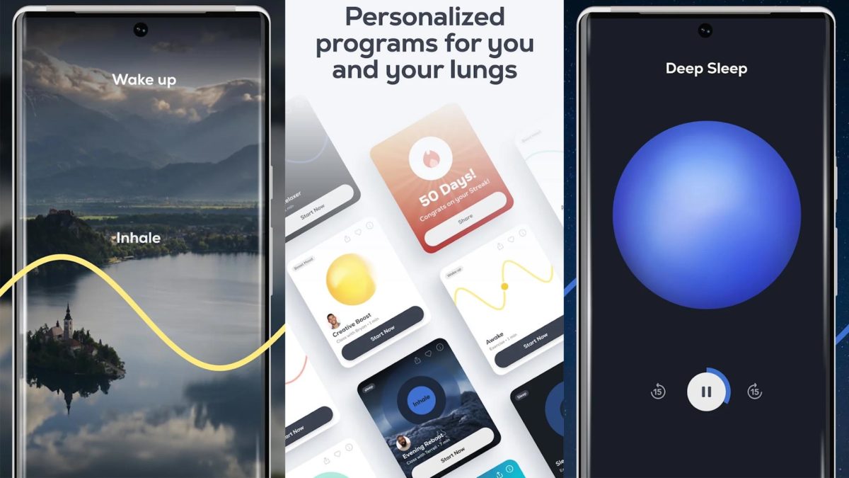 Las 9 apps que te recomiendo usar para que la vuelta al trabajo no sea tan dura 3 Apps que te recomiendo usar para que la vuelta al trabajo no sea tan dura: Breathwrk