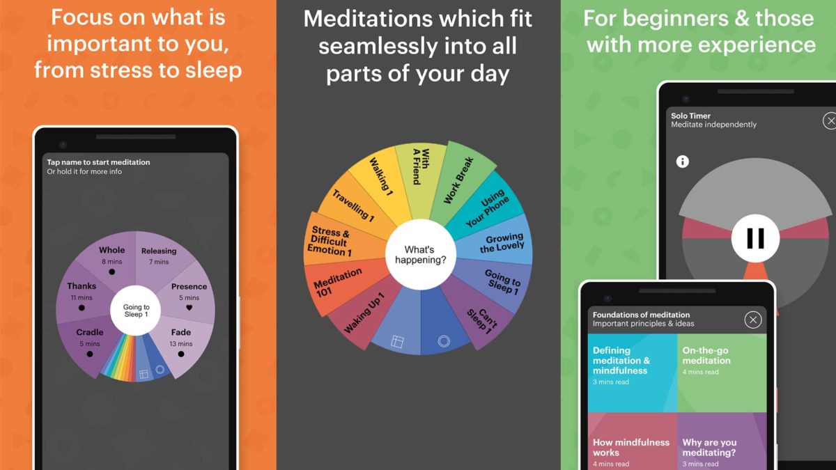 Las 9 apps que te recomiendo usar para que la vuelta al trabajo no sea tan dura 5 Apps que te recomiendo usar para que la vuelta al trabajo no sea tan dura: Buddhify
