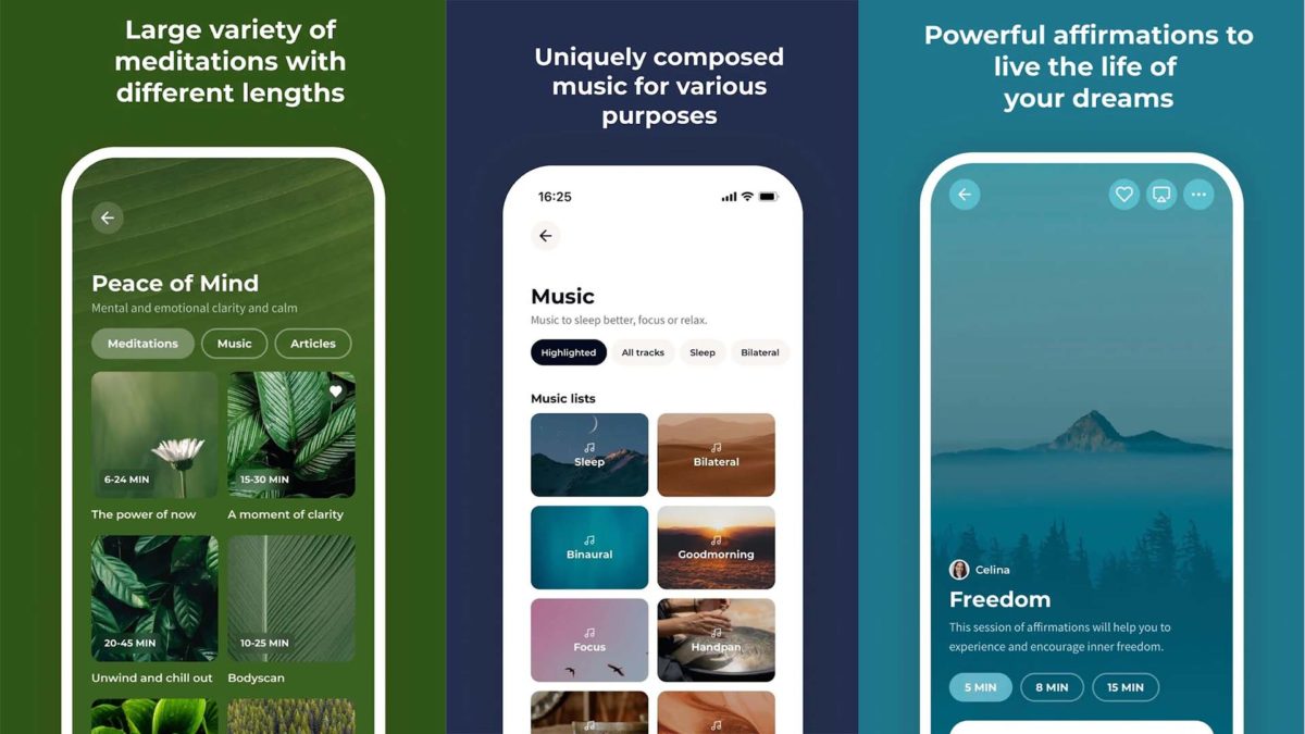 Las 9 apps que te recomiendo usar para que la vuelta al trabajo no sea tan dura 9 Apps que te recomiendo usar para que la vuelta al trabajo no sea tan dura: Meditation Moments